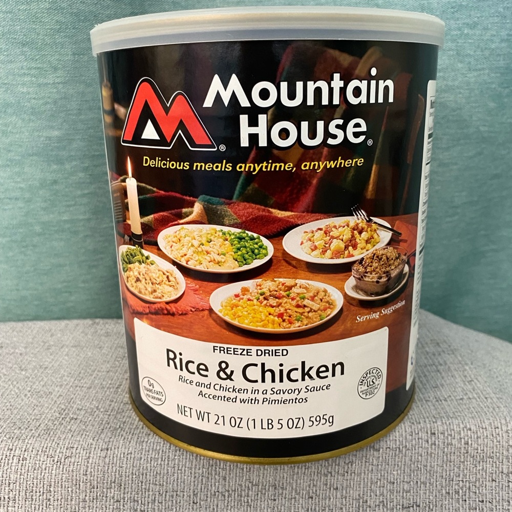 Rice & Chicken Freeze-Dried Meal